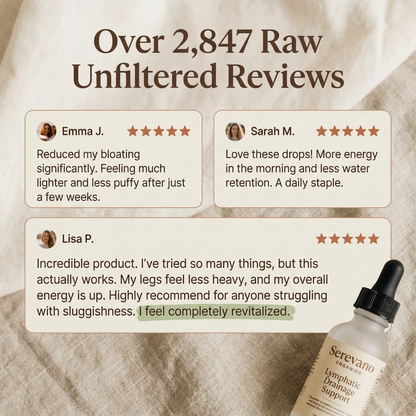 Serevano Organics Lymphatic Drainage Drops