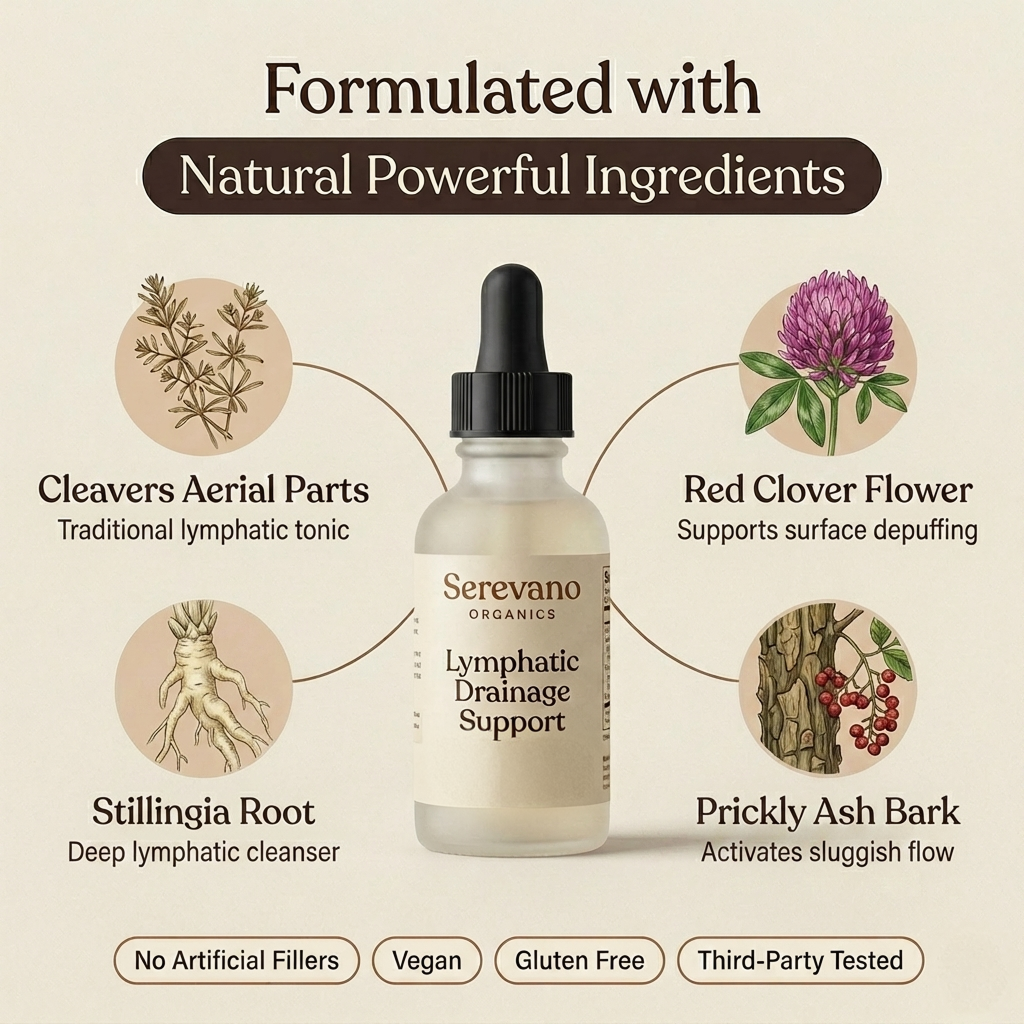 Serevano Organics Lymphatic Drainage Drops